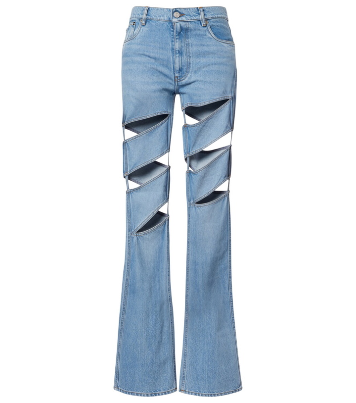 Photo: Coperni Spiral wide-leg jeans