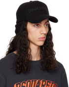 Dsquared2 Black Patch Baseball Cap