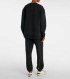 Adidas by Stella McCartney Logo cotton-blend jersey sweatshirt