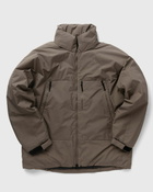 Goldwin Gore Tex Windstopper Puffy Mil Jacket Brown - Mens - Windbreaker