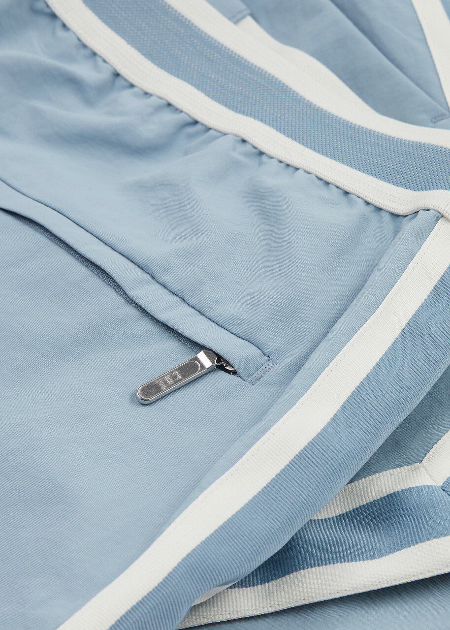 Che Baller Nylon Swim Shorts Light Blue
