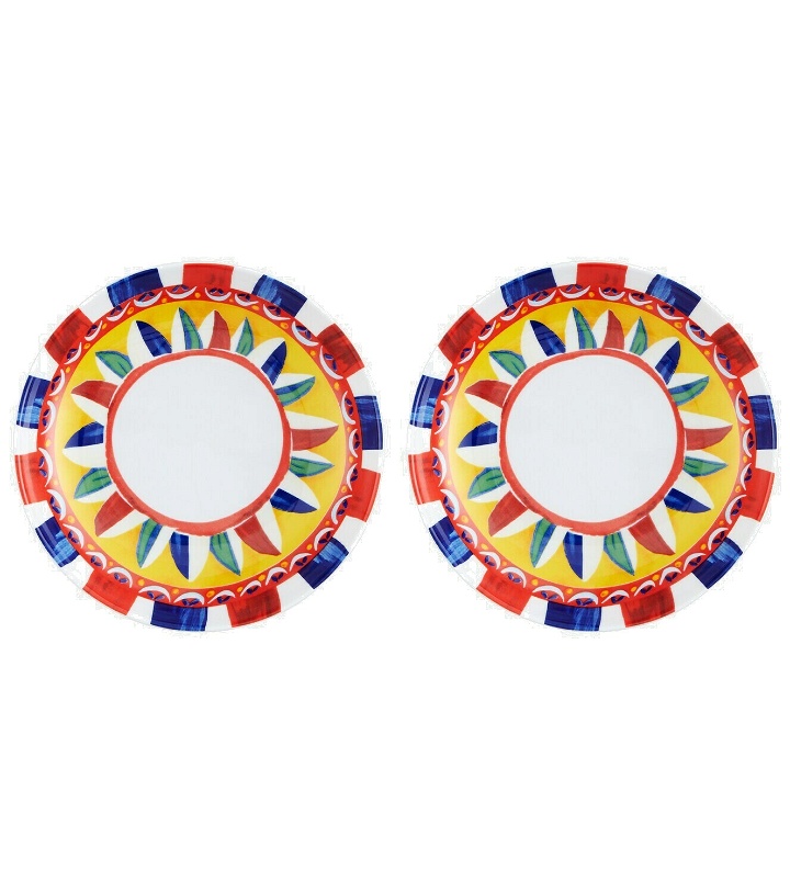 Photo: Dolce&Gabbana Casa - Set of 2 porcelain soup plates