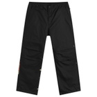 Maharishi Men's Polar Bear Chimera Embroidered Loose Snopants in Black