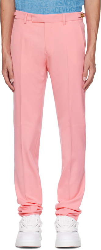 Photo: Versace Pink Formal Trousers