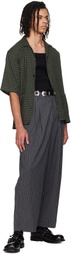 Toga Virilis Black Double Buckle Belt
