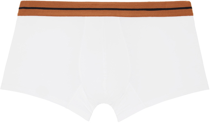 Photo: ZEGNA White Stretch Boxers