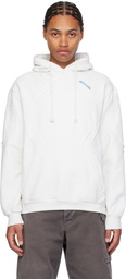 BLUEMARBLE White Drawstring Hoodie