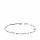 Tom Wood Bo Bracelet Slim in Silver