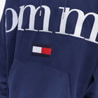 Tommy Jeans Men's Graphic Logo Hoody in Yale Navy