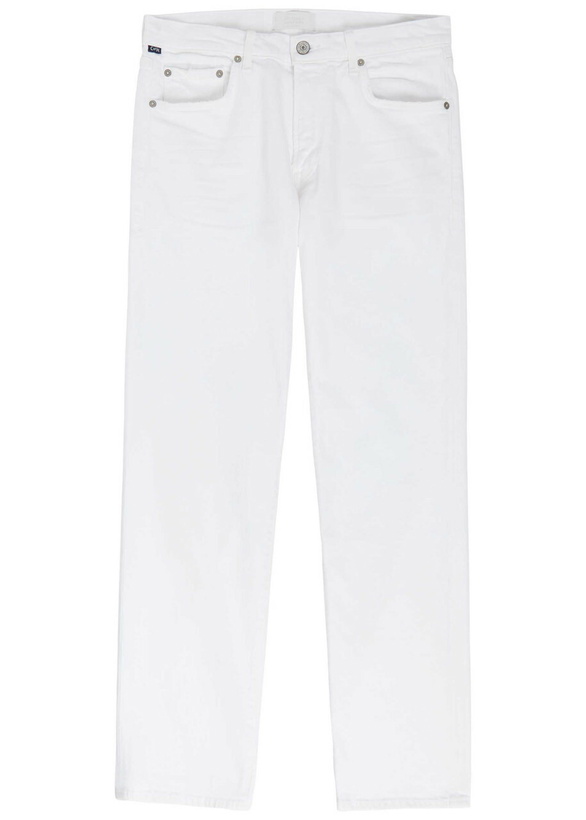 Photo: Citizens OF Humanity Elijah Relaxed Straight-leg Jeans White