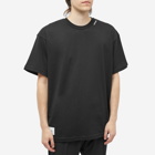 WTAPS Men's 9 WTVUA Collar Logo T-Shirt in Black