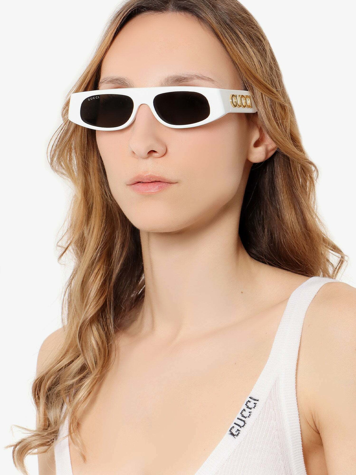 Gucci Women\'s White Sunglasses Gucci Women main image 2