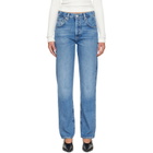 Citizens of Humanity Blue 90s High Rise Straight Jeans