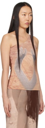 ELLISS SSENSE Exclusive Brown & Gray Reach Tank Top