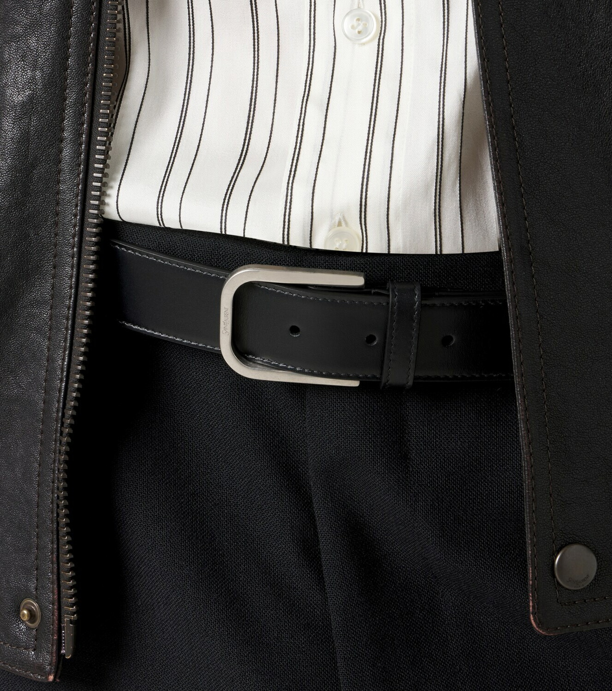 Saint Laurent Leather belt