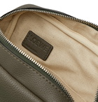 Loewe - Paula's Ibiza Full-Grain Leather Messenger Bag - Green