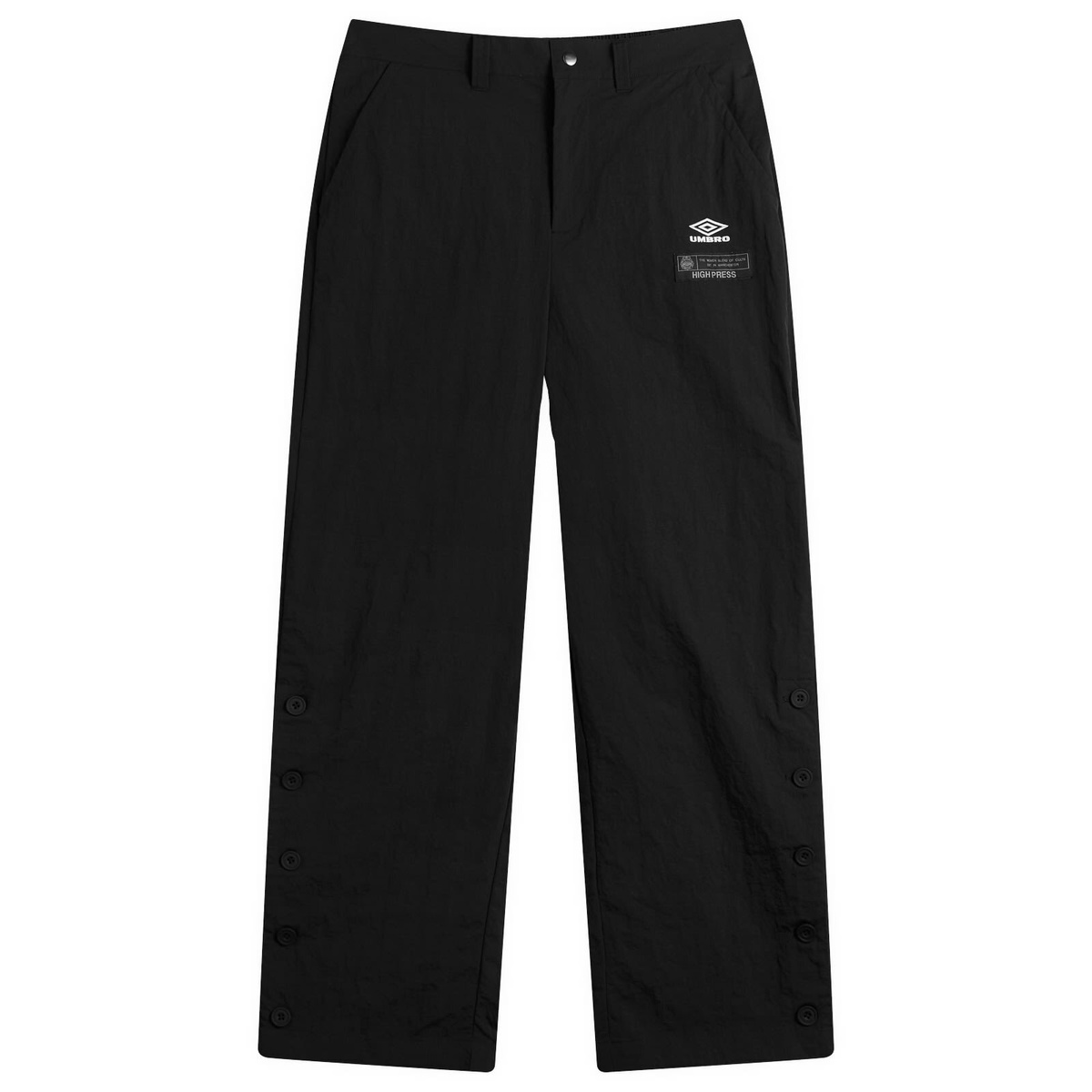Umbro Men's Zip Off Loose Fit Pants in Black Umbro