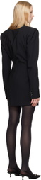 Nensi Dojaka Black Kaia Minidress