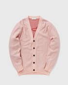 Edmmond Studios People Cardigan Pink - Mens - Zippers & Cardigans