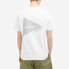 Gramicci Men's x And Wander Backprint T-Shirt in White