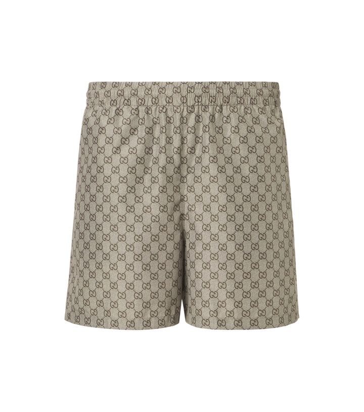 Photo: Gucci GG swim trunks