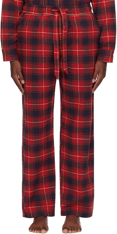Photo: Tekla Red Plaid Pyjama pants