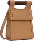 Chloé Taupe Magda Top Handle Bag