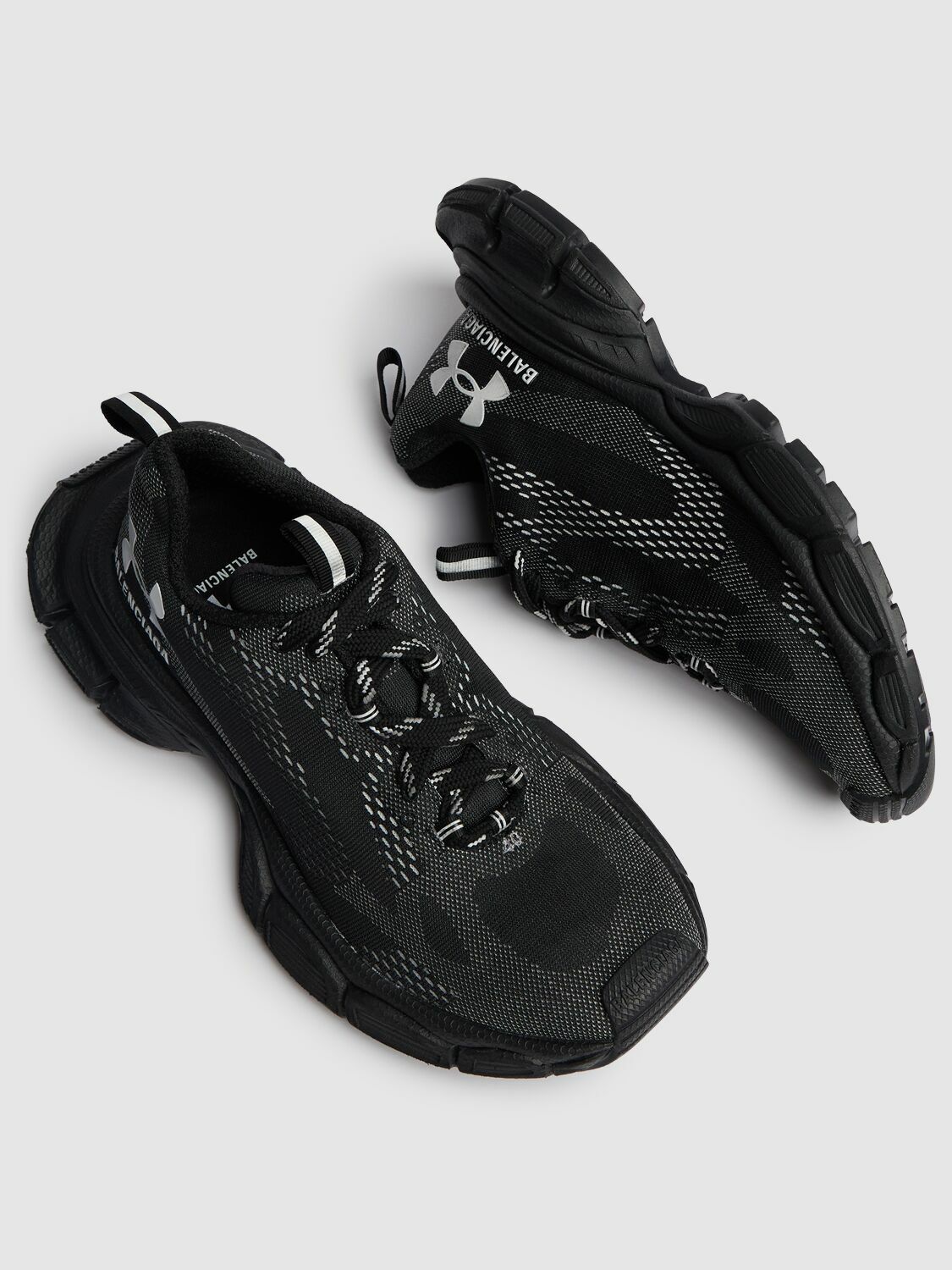 BALENCIAGA 50mm Under Armour 3xl Knit Sneakers Balenciaga
