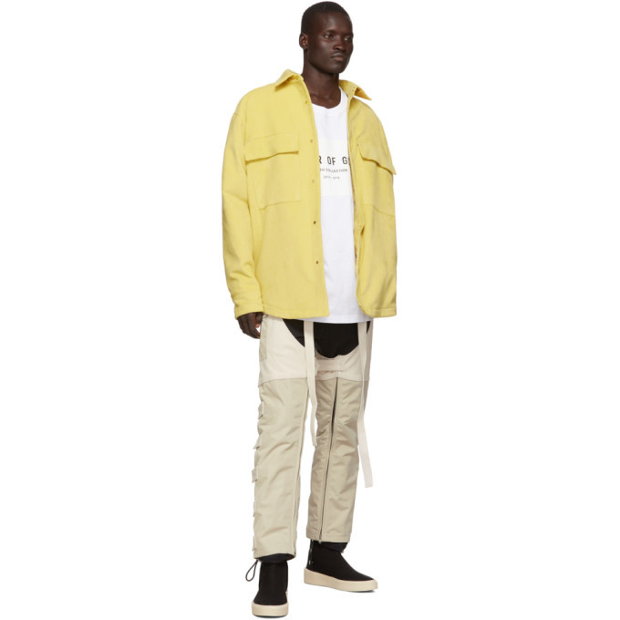 Fear of God Yellow Ultrasuede Shirt