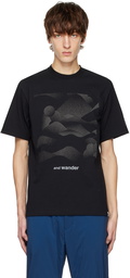 and wander Black Mountain Camo T-Shirt