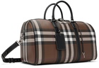 Burberry Brown Boston Holdall Travel Bag