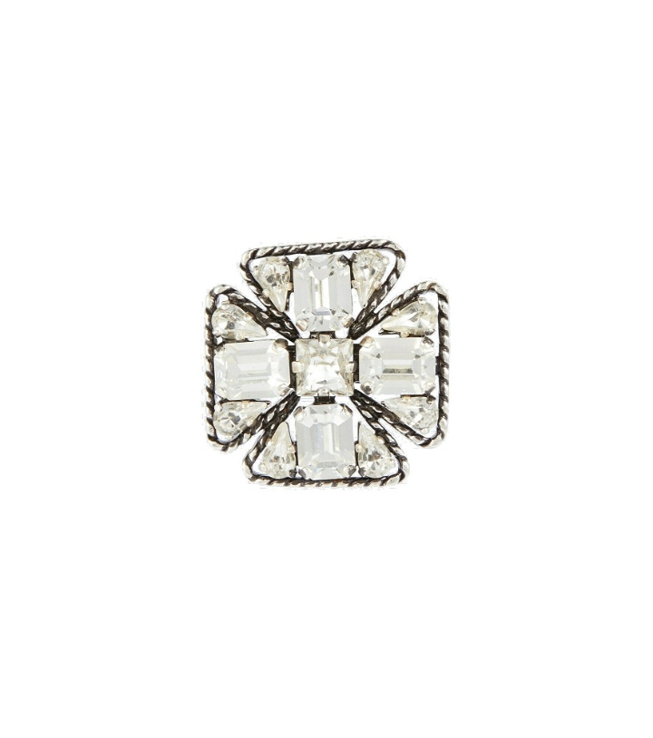 Photo: Saint Laurent - Crystal-embellished brooch
