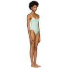 Her Line Green Sabine One-Piece Swimsuit