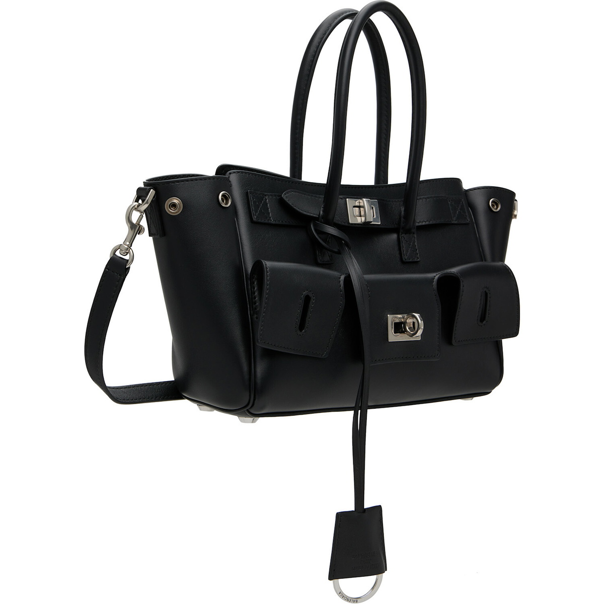 Balenciaga Black Bel Air Mini Carry All Bag
