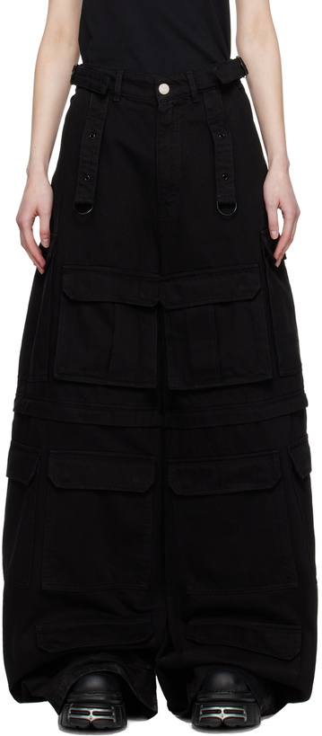 Photo: VETEMENTS Black Multipocket Trousers