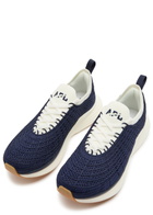 Athletic Propulsion Labs Techloom Zipline Knitted Sneakers Navy