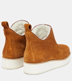 Gabriela Hearst Harry shearling-lined suede ankle boots