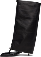 FIDAN NOVRUZOVA Black Kaia Stiletto Tall Heeled Sandals