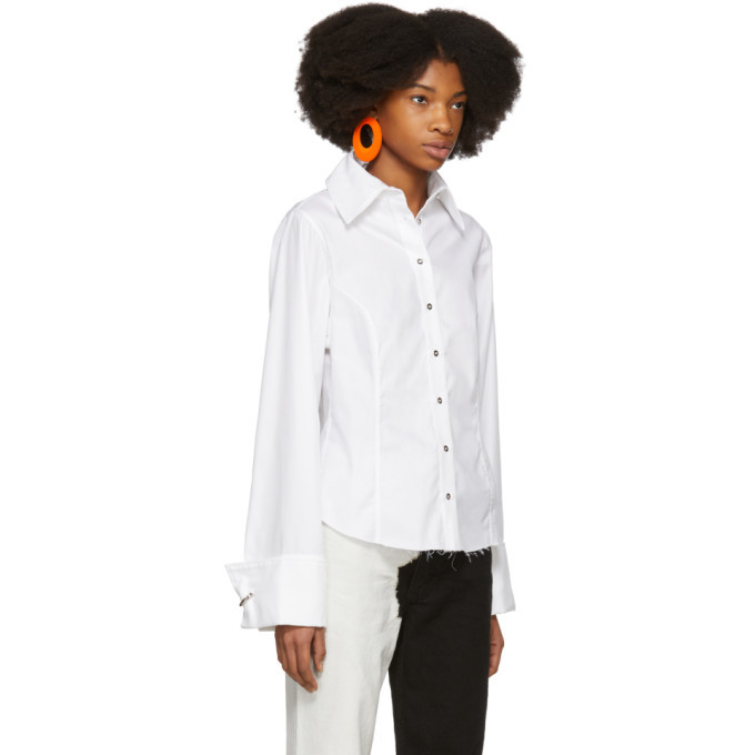 Marques Almeida White Princess Line Shirt