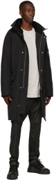 11 by Boris Bidjan Saberi Black J4 Long Coat