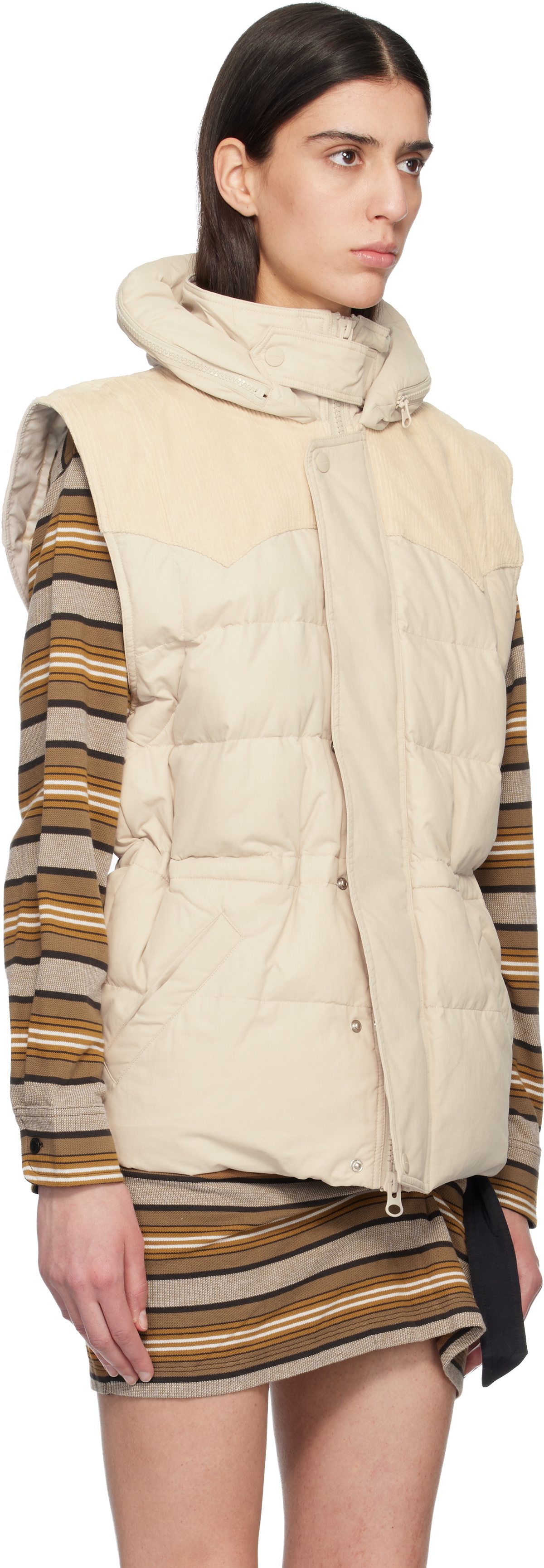 Isabel Marant Etoile Off-White Olfa Vest