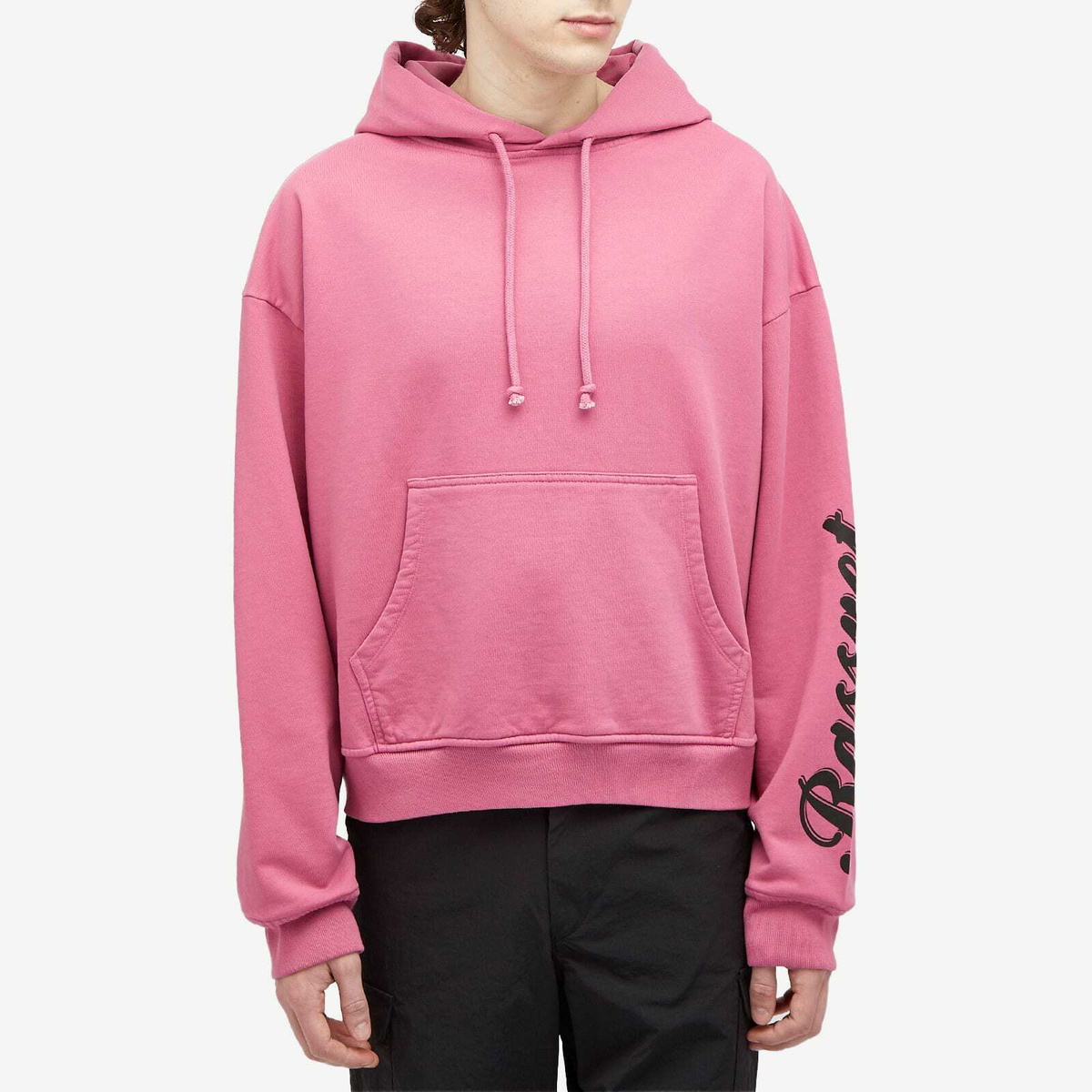PACCBET Men's Miami Pull Over Hoodie in Pink