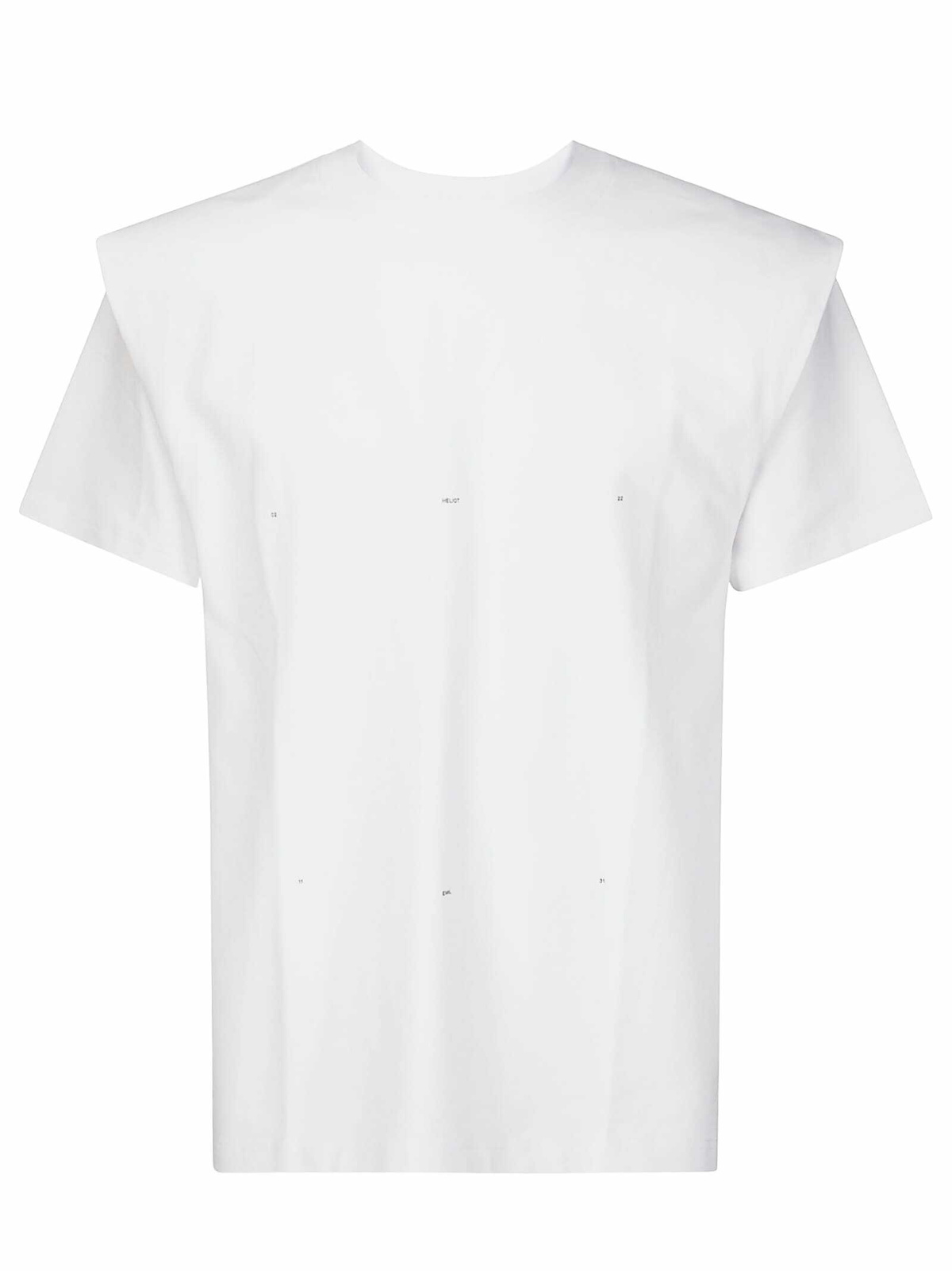 HELIOT EMIL White Deceptae Long Sleeve T-shirt Heliot Emil