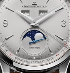 Jaeger-LeCoultre - Master Control Calendar Automatic 40mm Stainless Steel and Leather Watch, Ref No. 4148420 - Silver