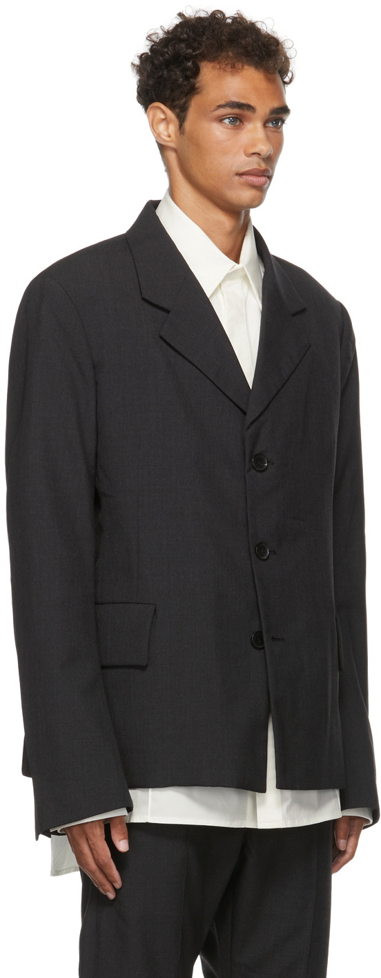 Cornerstone Three Button Blazer Cornerstone