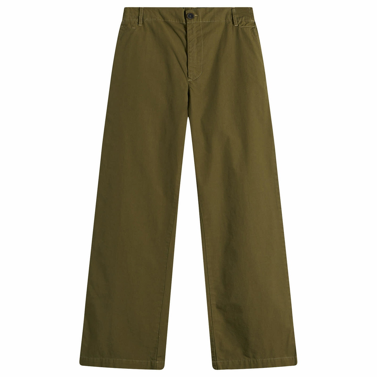 Ranra Men's Kennari Cotton Pants in Military Olive