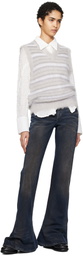 Marni Gray Fuzzy Wuzzy Vest