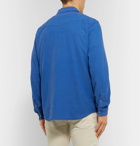Altea - Houston Cotton-Corduroy Western Shirt - Blue