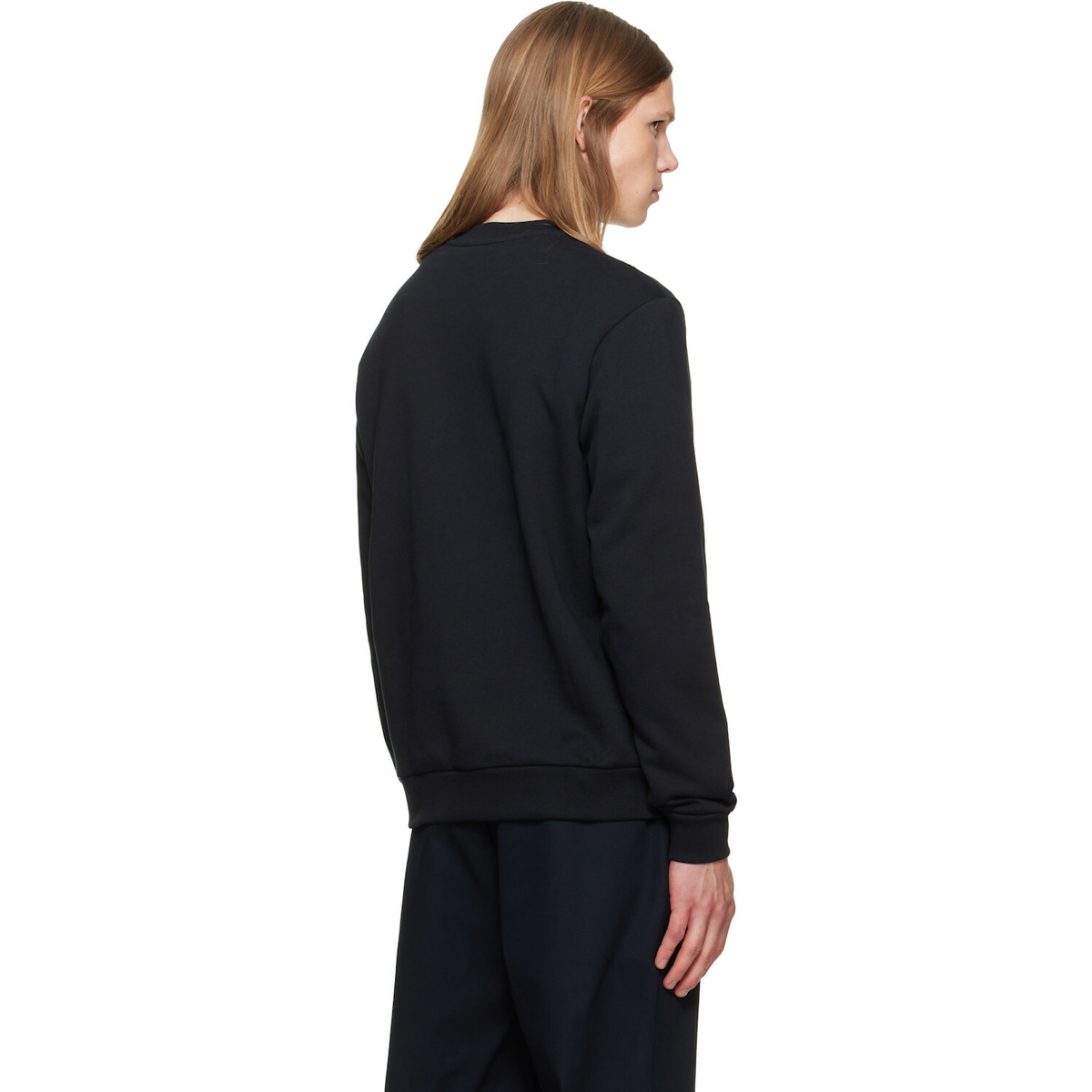 A.P.C. Black Standard 'Rue Madame' Sweatshirt