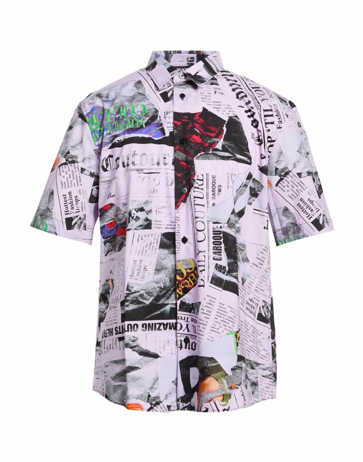 Versace Jeans Couture Mens Shirt Lilac